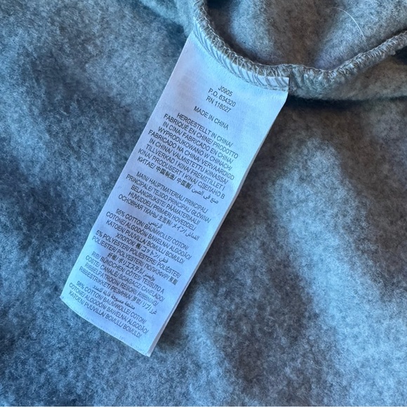 Boden Gray Interest Sweatshirt w White Lace, Size Small, Like New! - Picture 4 of 9